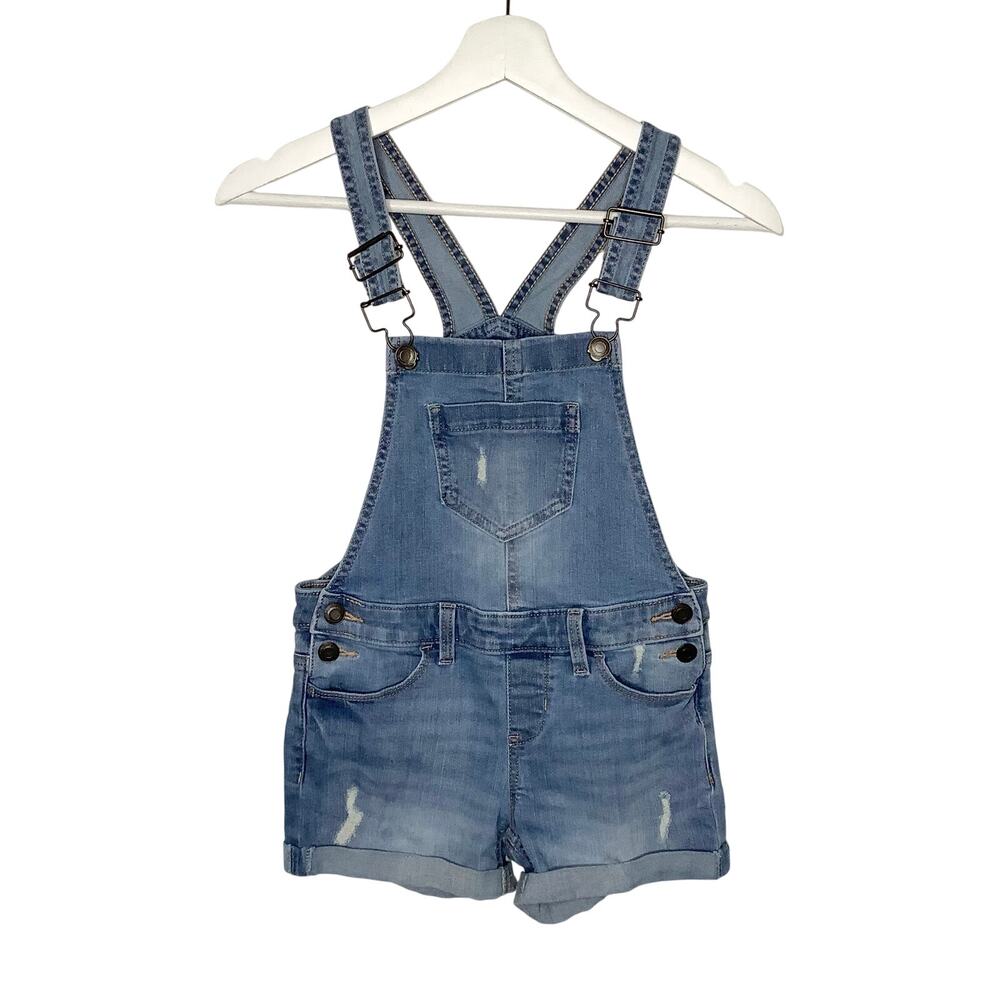 SO Denim Shortalls Romper Girls 7
